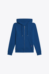 Hoodie molletonné zippé femme