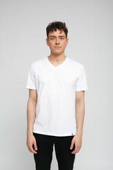 T-Shirt Col V Homme